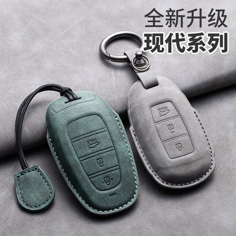 Suitable For Modern Key Cover Beijing Hyundai New Shengda Ix45 Santa Fe Stereo 3D Shaping Key Bag - Image 2